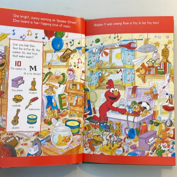 🌈2/$8  Elmo : Little Look and Find - Picture 7 of 12